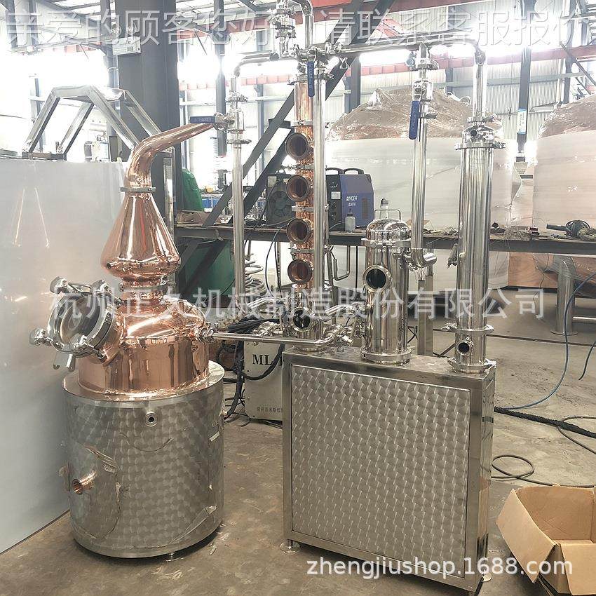 朗姆酒酿酒菲设备-科GNI酒蒸馏器特WPN塔式蒸馏设备