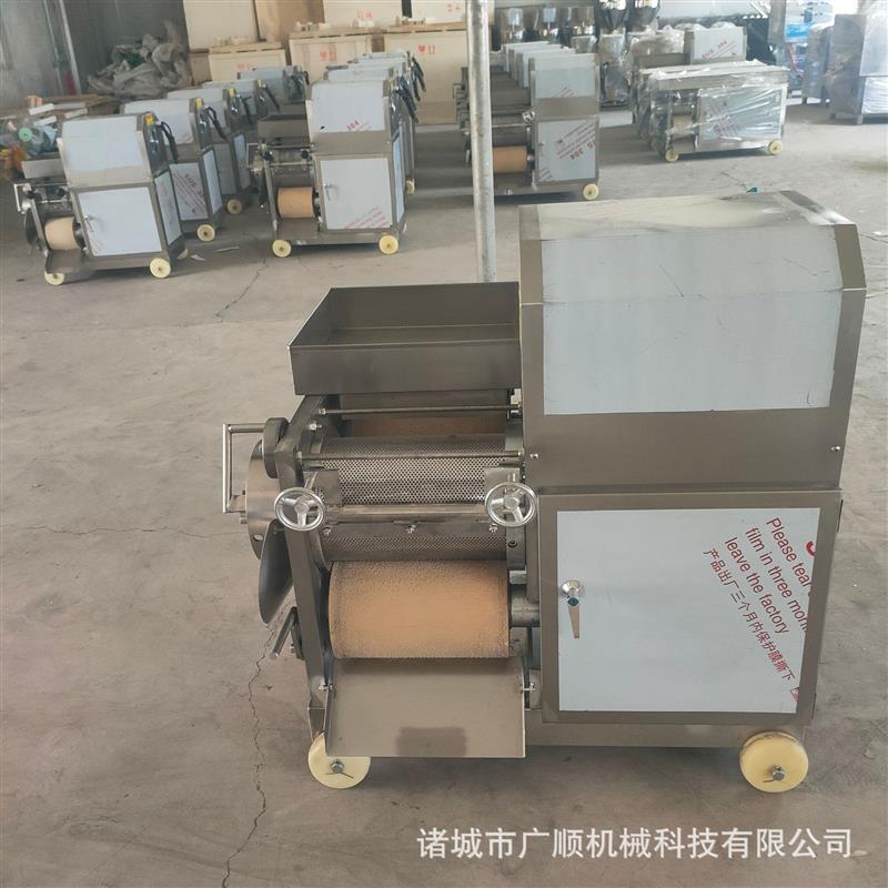 黄花鱼采肉机器 小型虾肉蟹肉采集机器 鱼肉加工设备  鲢鱼去刺机