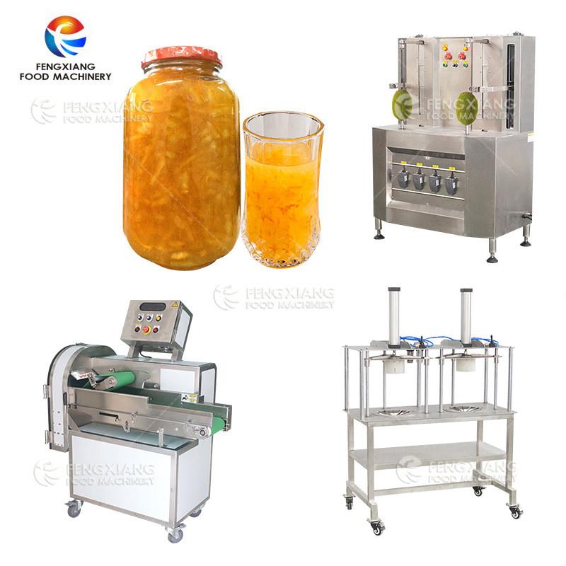 果蔬去皮机  文旦柚菠萝密柚子酱水果加工设备 欢迎咨询