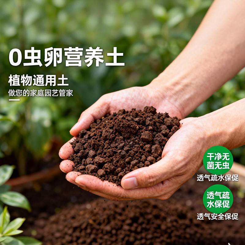 营养土植物通用型多肉专用土有机肥沃室内盆栽种植种花土壤 5 斤