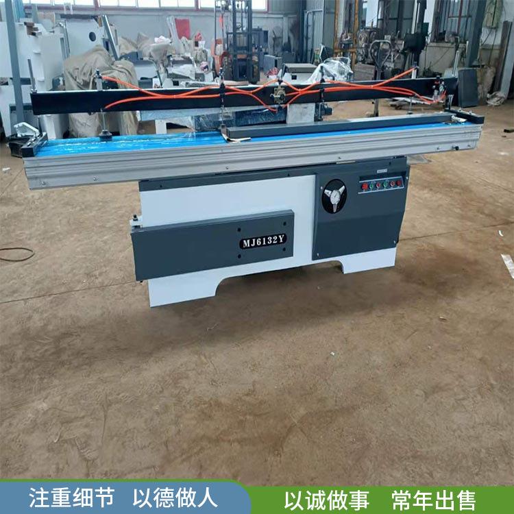 电动精密导轨升降木工精密锯 大小锯片加大电机自动推台锯