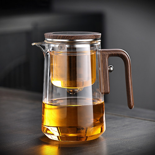 磁吸飘逸杯一键茶水分离办公杯