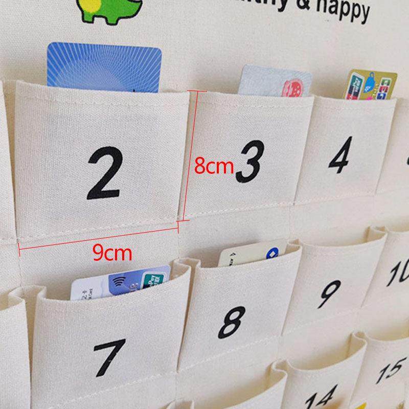 幼儿园接送卡收纳袋帆布挂式水电卡身份证储物袋药袋卡片钥匙挂袋,收纳整理,收纳挂袋,淘宝优惠券,粉丝福利购,淘宝优惠卷