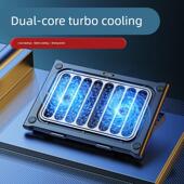 笔记本电脑散热器15.6寸风冷风扇支架板静音手提电脑降温底座