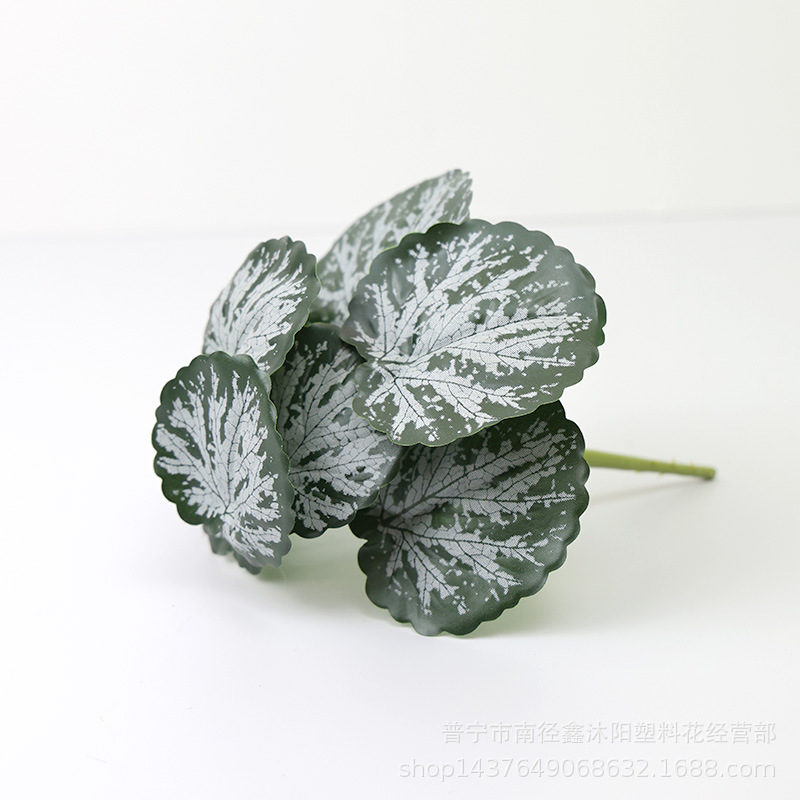 仿真叶子绿植造景家居装饰植物墙配材园林绿化摆设假花摆件树叶