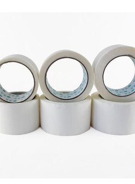 绿友乳白色胶带封箱打包透明胶带72mm6cm4.8公分1.2宽大卷F21分类