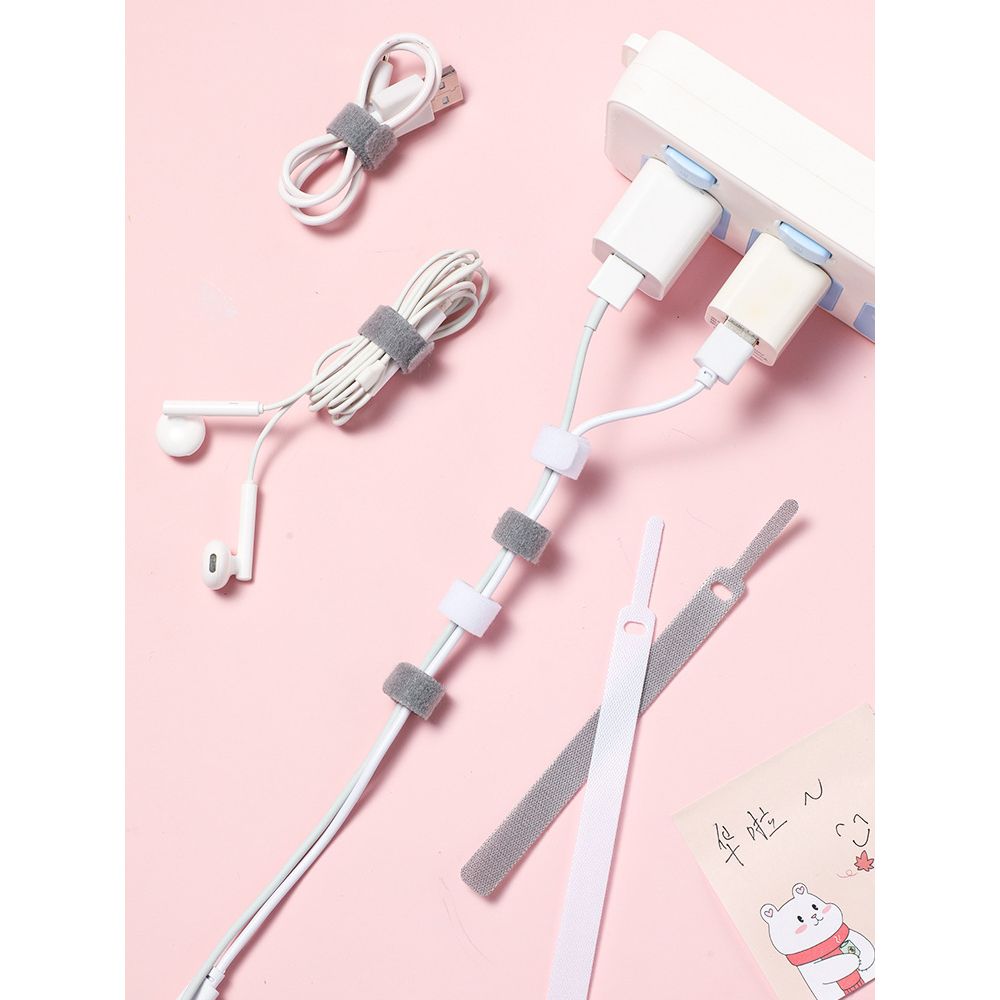 魔术贴理线带电脑网线捆扎带数据充电线耳机收纳扣缠绕固定理线器