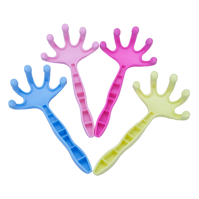 家用胸部穴位按摩仪全身按摩器五指头部按摩手抓痒器护理按摩仪