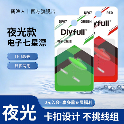 新款电子夜光七星漂超亮