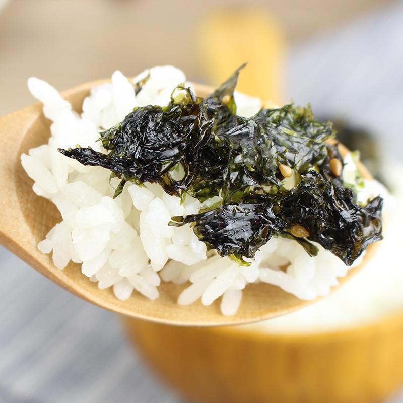 正宗炸拌海苔三角饭团海苔韩国拌饭海苔碎紫菜即食海苔儿童