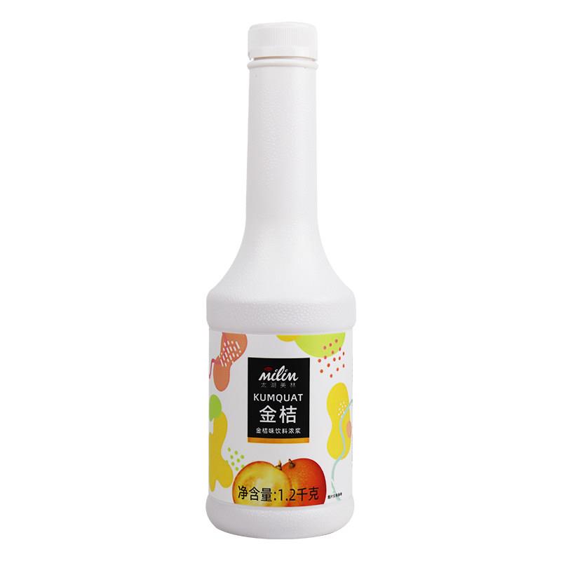 太湖美林百香果饮料浓浆奶茶店专用浓缩葡萄水蜜桃荔枝商用原料