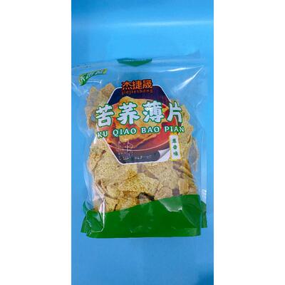 杰捷晟苦荞麦片228g薄片荞麦大袋锅巴小吃网红薯片酱汁膨化休闲