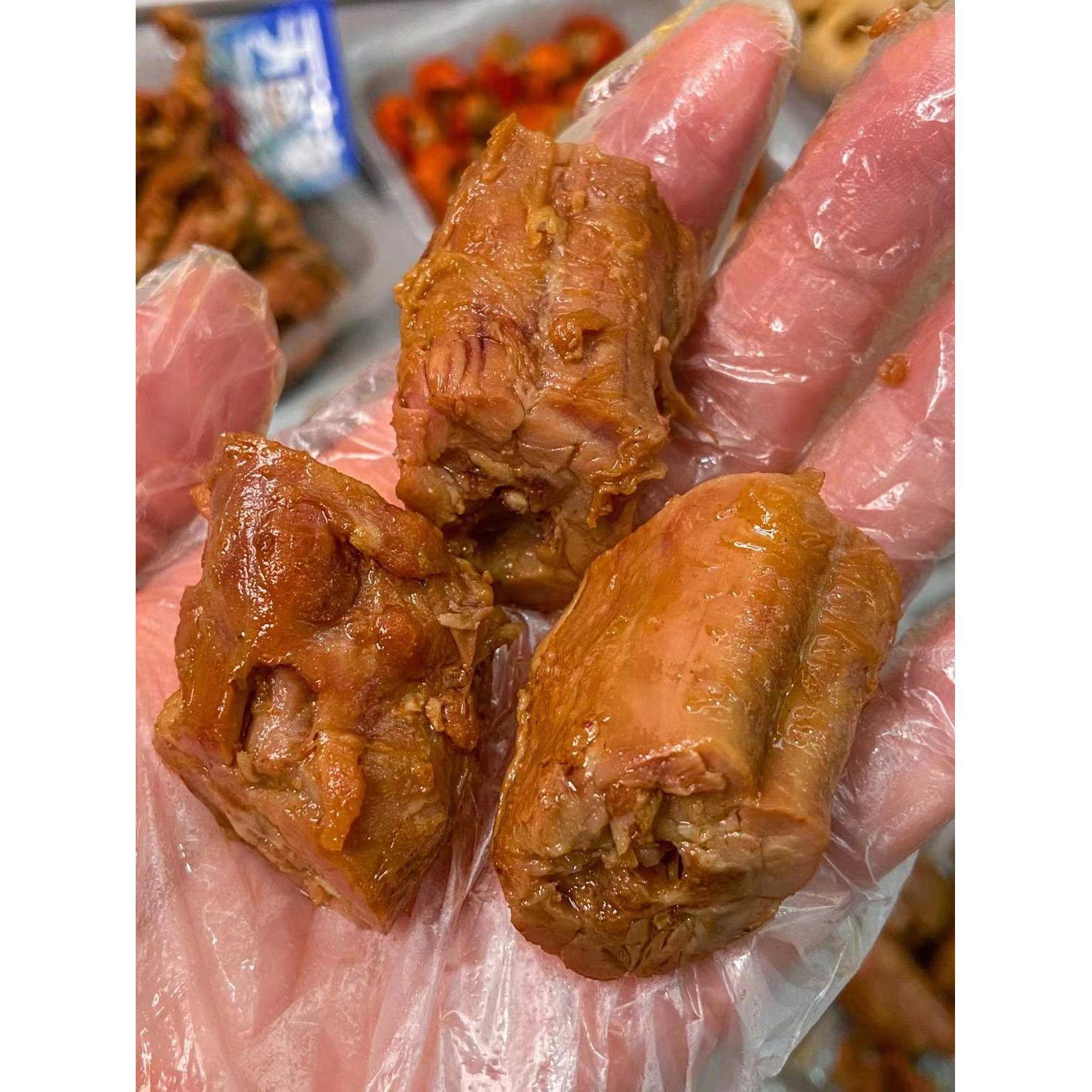 MK鸭货鸭脖鸭锁骨鸭肠160g香辣卤味土豆片鱼豆腐豆皮腐竹即食小吃