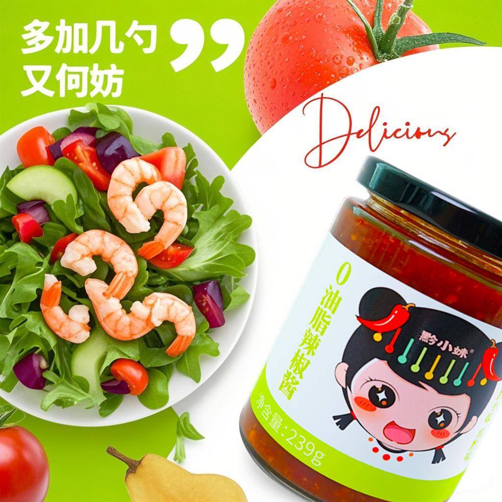 贵州辣椒酱下饭酱拌面调味拌凉菜酸辣鲜辣甜辣红油泼辣子拌面蘸酱