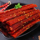 正宗豆角干辣条散装 零食蒜香味豆皮经典 儿时麻辣素肉零食小吃休闲