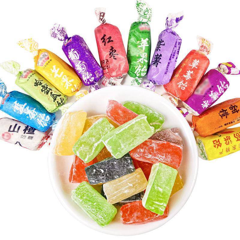 正宗山东特产高粱饴Q弹可拉丝软糖多种水果口味糖果年货零食