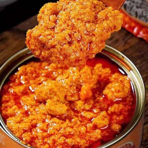 蟹黄拌饭酱蟹黄酱油浸拌饭即食拌面海鲜熟食罐装蛋黄蟹肉蟹膏酱解