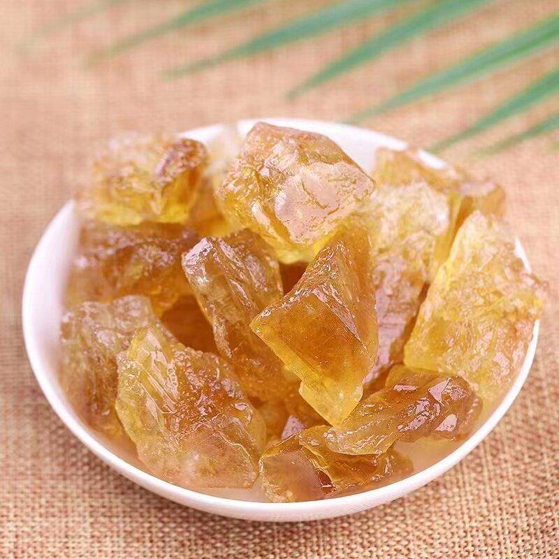 云南多晶冰糖 云南老冰糖小粒甘蔗冰糖块手工土冰糖食糖煲汤炖品