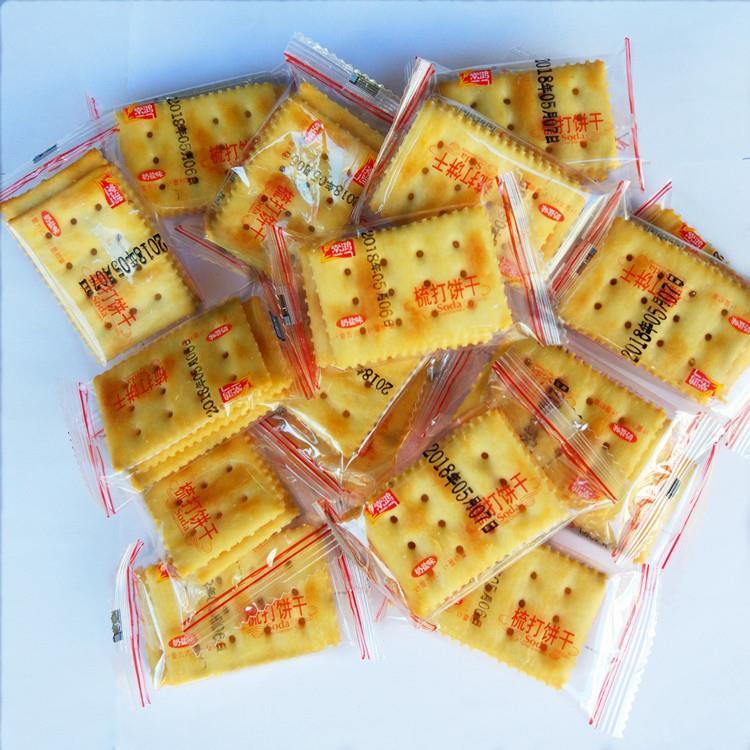 常鸿五星梳打饼干 奶盐味苏打饼干 办公室零食休闲食品 散装包邮