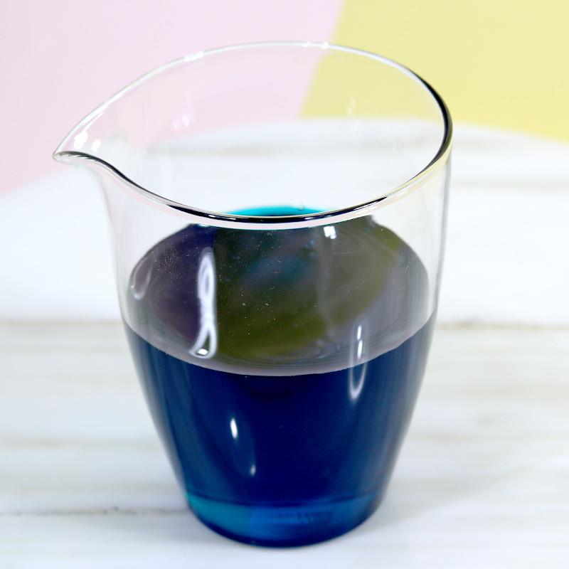 正宗蓝柑桔糖浆气泡苏打水浓缩果汁鸡尾酒蓝色柑橘星空饮料