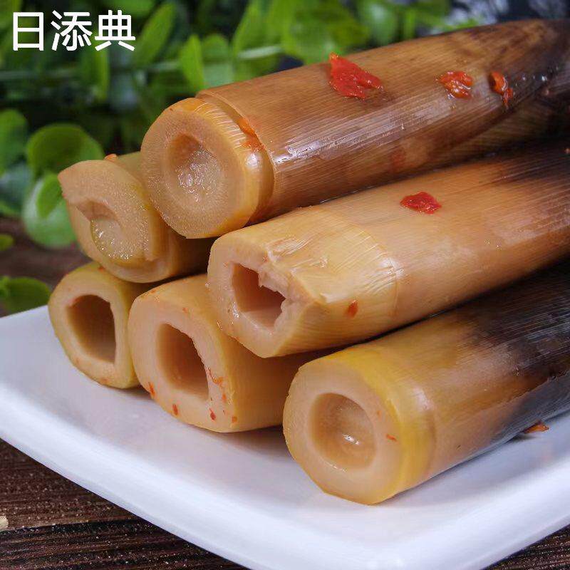 网红春之赋手剥笋500g香辣泡椒味开袋即食休闲食品袋装新鲜竹笋