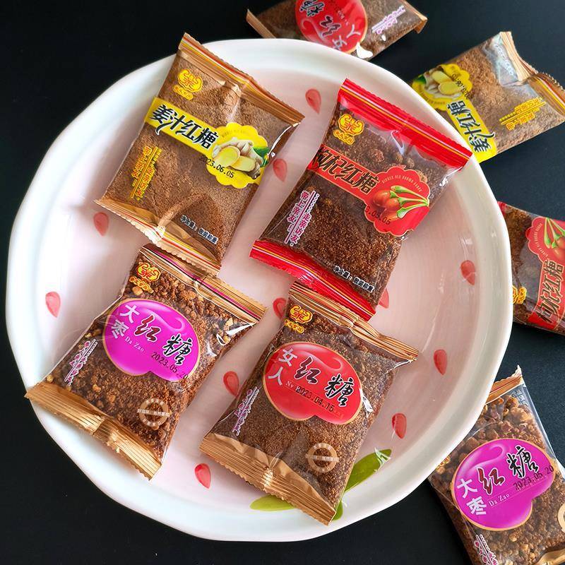 红枣姜汁女人枸杞红糖散装500g冲泡即食散称姜茶休闲 零食品