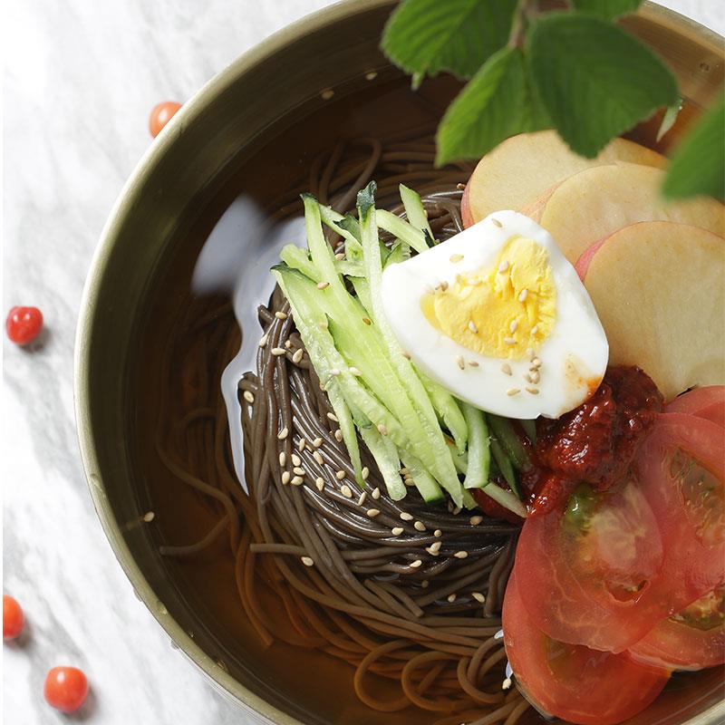 荞麦冷面朝都府骨汤荞麦冷面朝鲜族冷面韩式风味荞麦冷面正宗东北