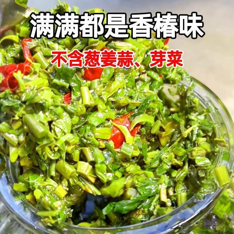 沂蒙山特产香椿酱香椿嫩芽酱香椿辣椒酱鲁椿情山东特产香椿春芽酱