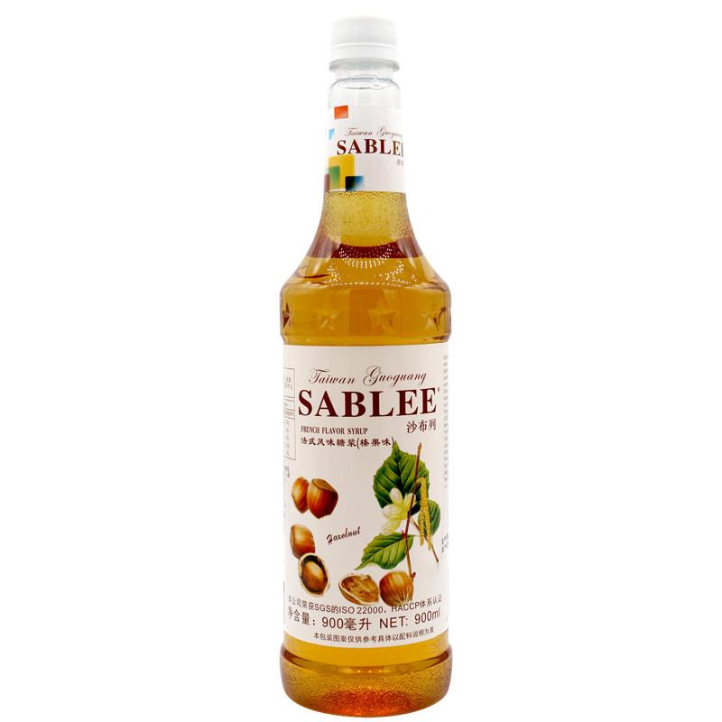 正宗榛果味糖浆900ml果露