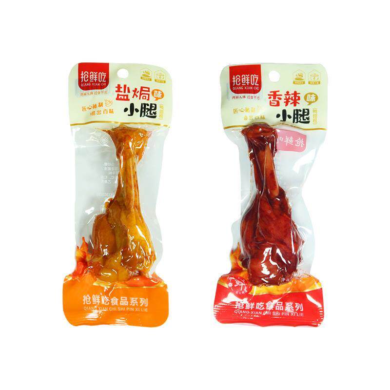 香辣小腿王肉食熟食即食零食卤味小鸡腿整箱鸭翅办公室小吃解馋