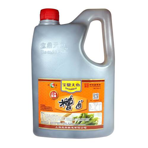 上海宝鼎天鱼三年陈糟卤2L大桶装糟毛豆泡椒鸡爪冷菜卤汁料酒商用