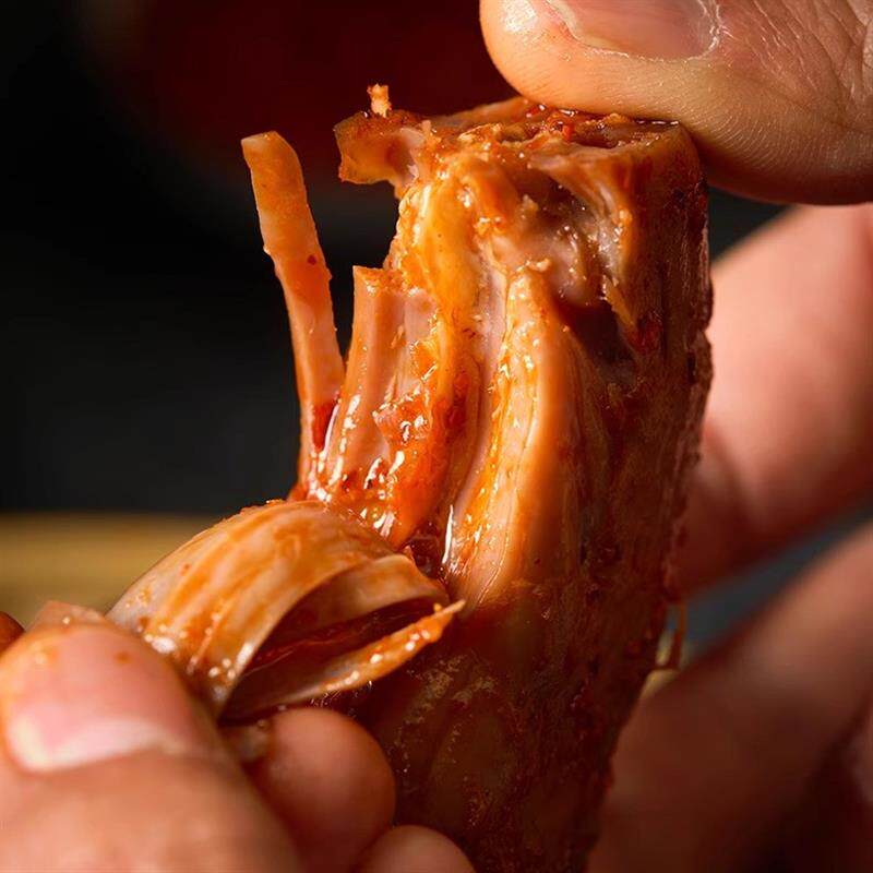 正宗精武鸭脖零食散称500g卤味熟食香辣鸭脖子小包装食品武汉