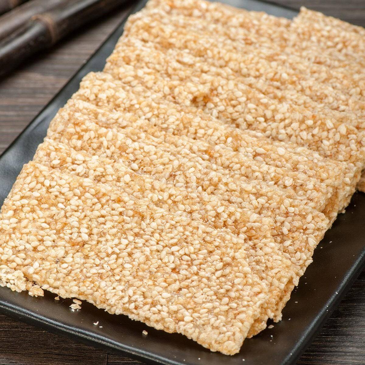 麻片白芝麻糖薄片芝麻脆酥糖烘烤糕点老式传统零食手工徐州特产