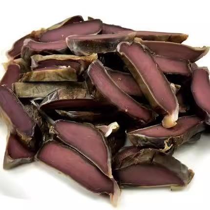 广东腊味 1斤陈肾干腊鸭肾干自然风干 干咸鸭胗真空包装腊鸭腿咸