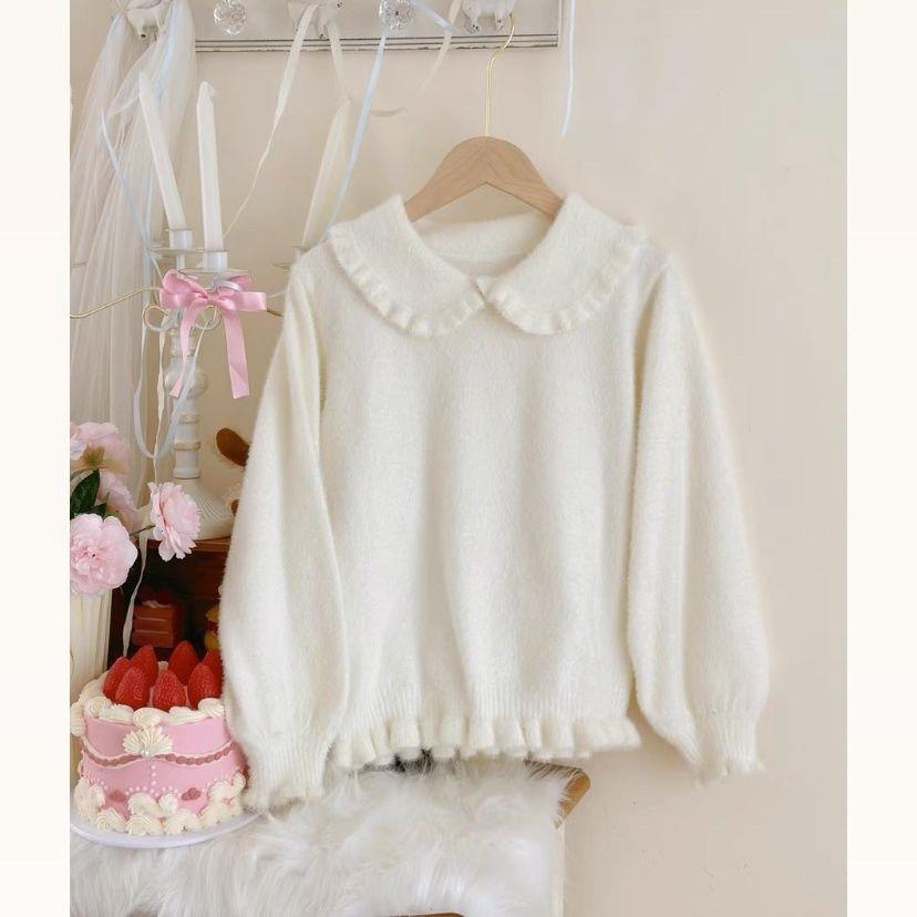 秋冬甜美亲肤打底衫Lolita内搭