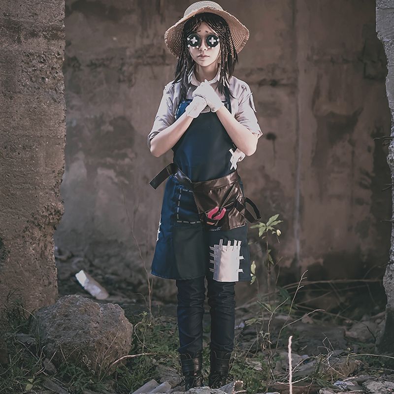 第五人格园丁cos服纽扣眼
