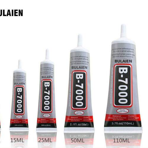 b700胶水B带针头慢干手工diy点砖胶修屏慢干通用透明强粘剂配件