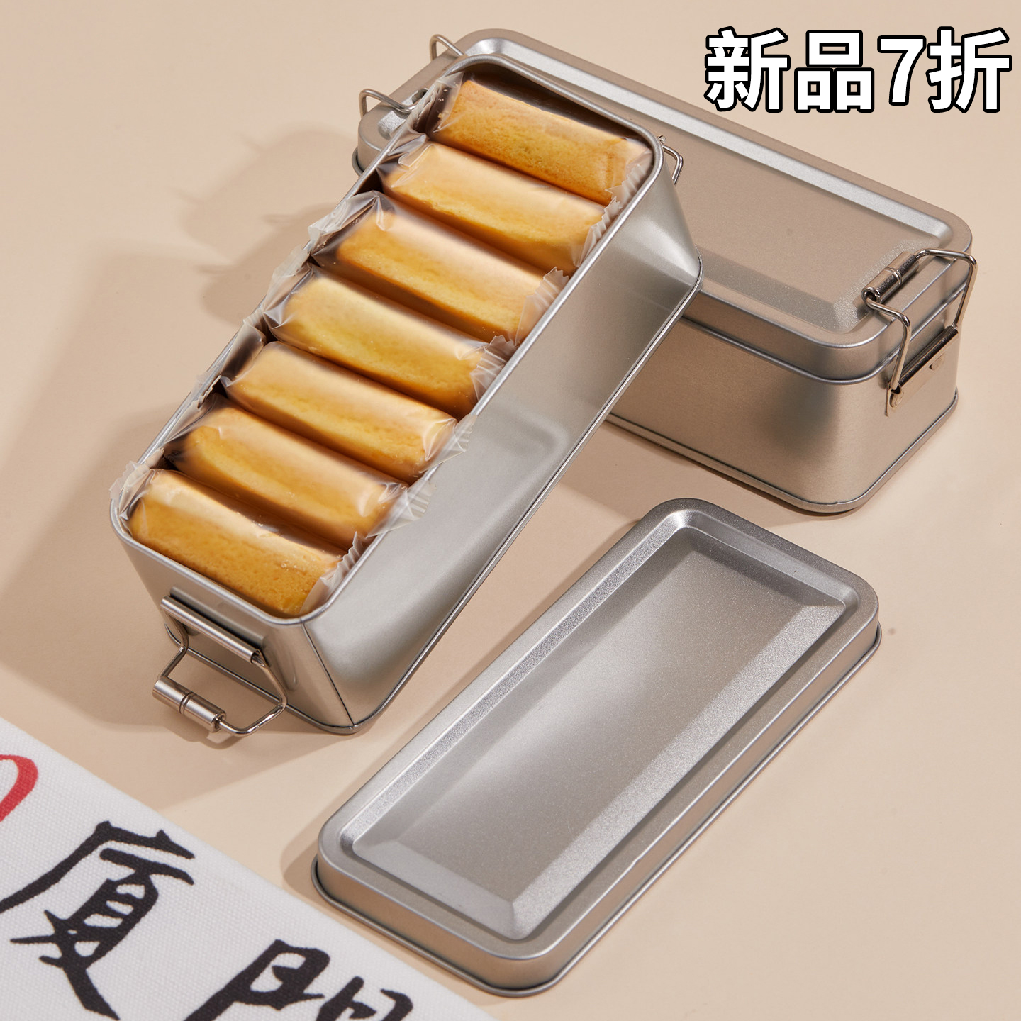 【新品7折】台湾师傅手艺 铁盒子凤梨酥正宗厦门零食早餐食品点心