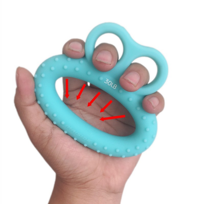 分指握力圈握力器握力球 手指力量训练老人锻炼康复器材抓握拉伸