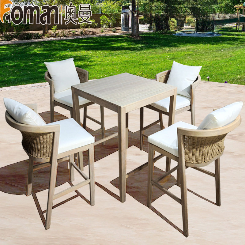 现代简约休闲桌椅庭院花园阳光房桌子组合户外露台阳台绳编椅子,电子元器件市场,电线扎带/束线带,淘宝优惠券,粉丝福利购,淘宝优惠卷