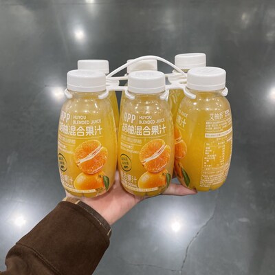 山姆 艾柚香HPP胡柚混合果汁 300ml*6瓶 随身鲜饮 轻畅解腻