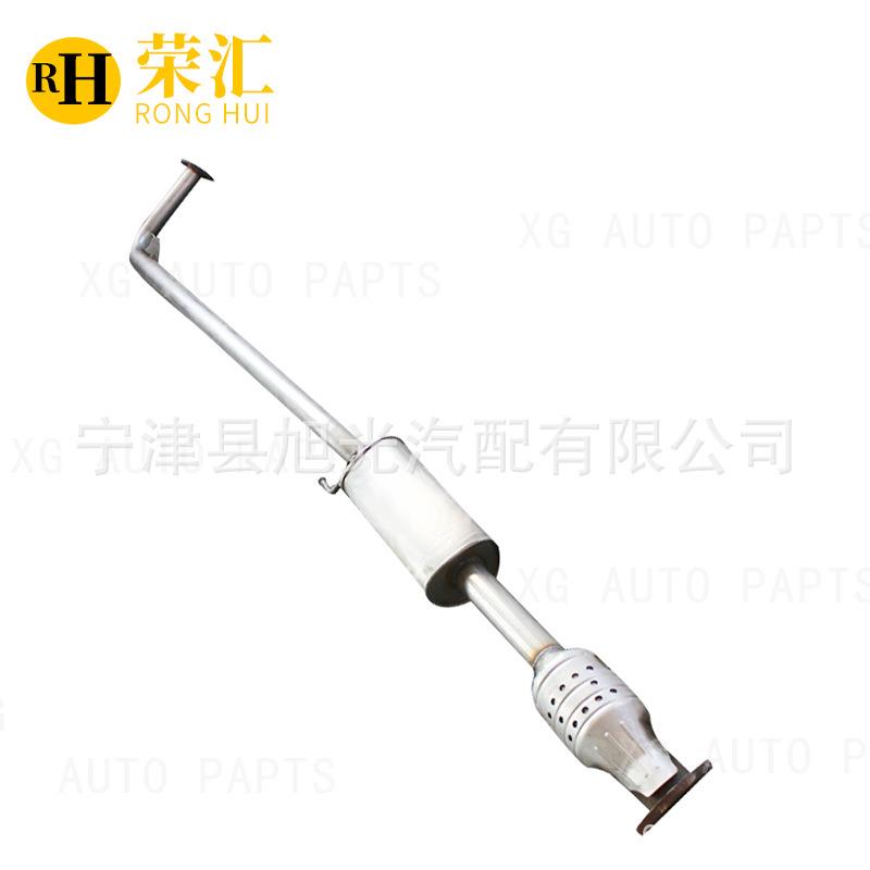 适用现代名图中节排气管中段消声器尾节消声器三元催化器狮跑