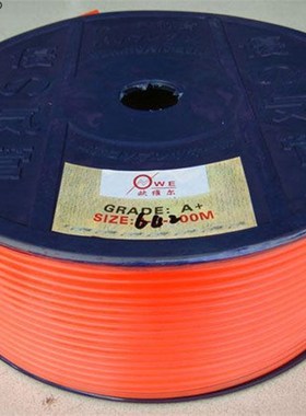 -A欧维尔6mm*4mm红色气管150米轮装POE管 风管 塑料软管