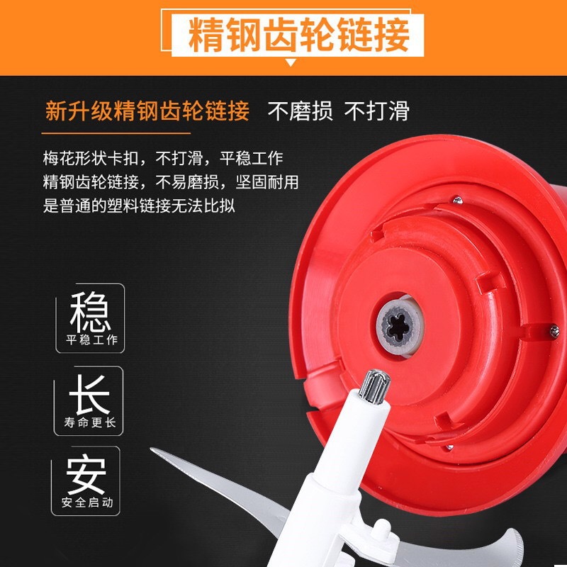 绞肉机家用电动绞肉机多功能打馅菜小型搅拌机蒜泥器刀片配件通用