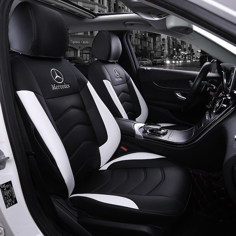 奔驰C260L坐垫A180L E300L GLC260 C200L GLB GLA200四季全包座套