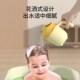 婴儿洗澡舀小水瓢新生儿水勺宝宝洗头杯儿童卡通长柄塑料迷你加厚