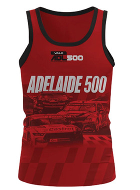 元旦澳大利亚VAILO Adelaide 500跑车运动男圆领网眼透气赛车背心