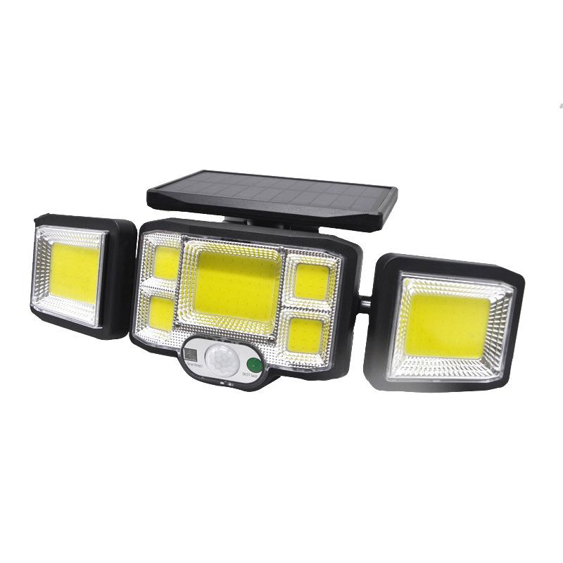 太阳能灯户外新款庭院照明投光灯超亮室外家用LED太阳能路灯