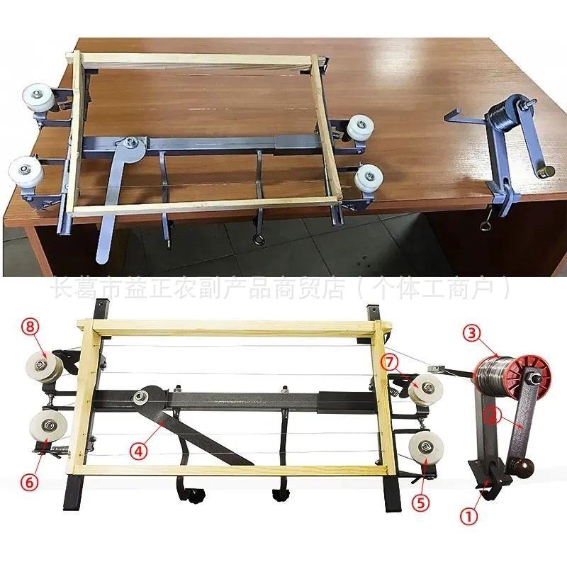 巢框架接线夹具养蜂框架接线工具巢框上丝器紧丝器安装框丝器