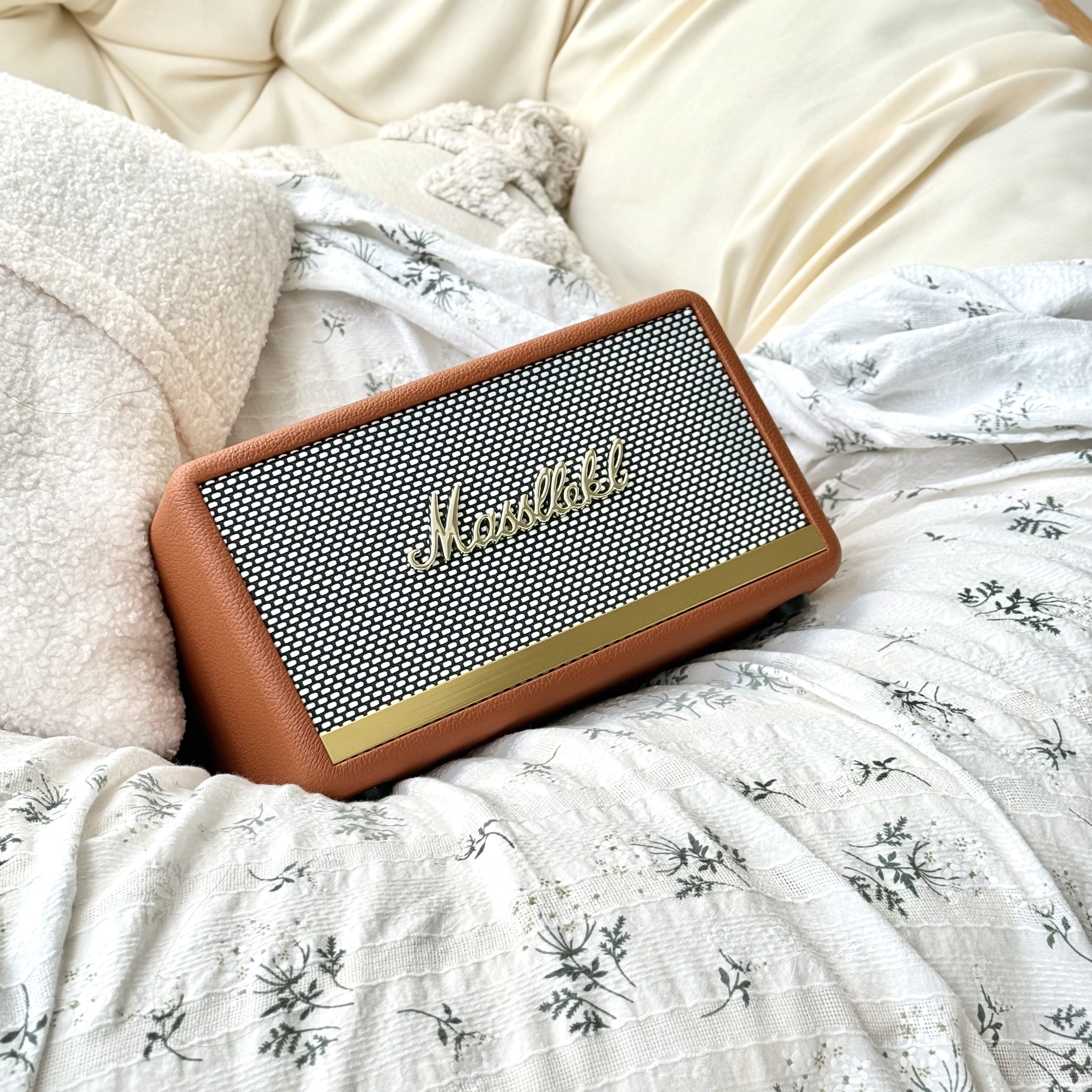 马歇尔音响音箱模型样板间书房摆件装饰品音乐主题软装设计道具